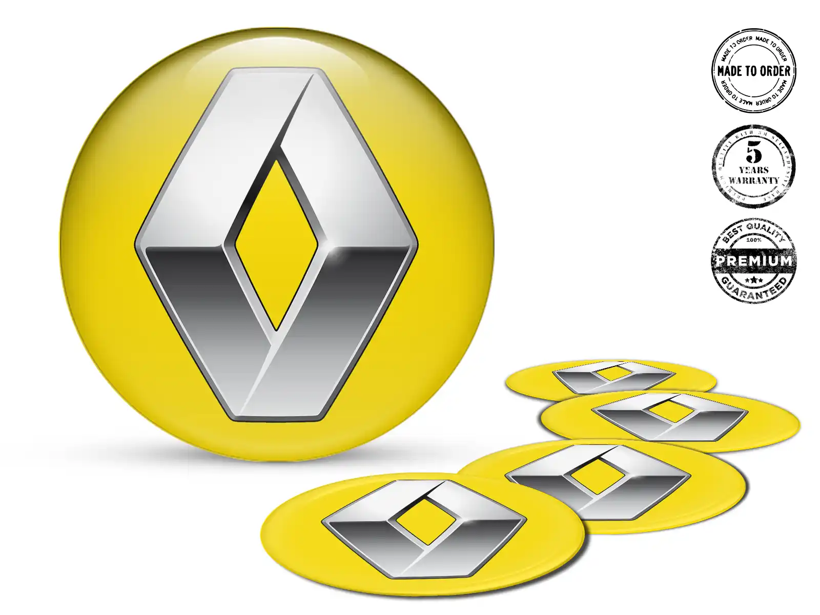 Renault Felgendekoration Ausgabe Individuelle Silikonsticker
